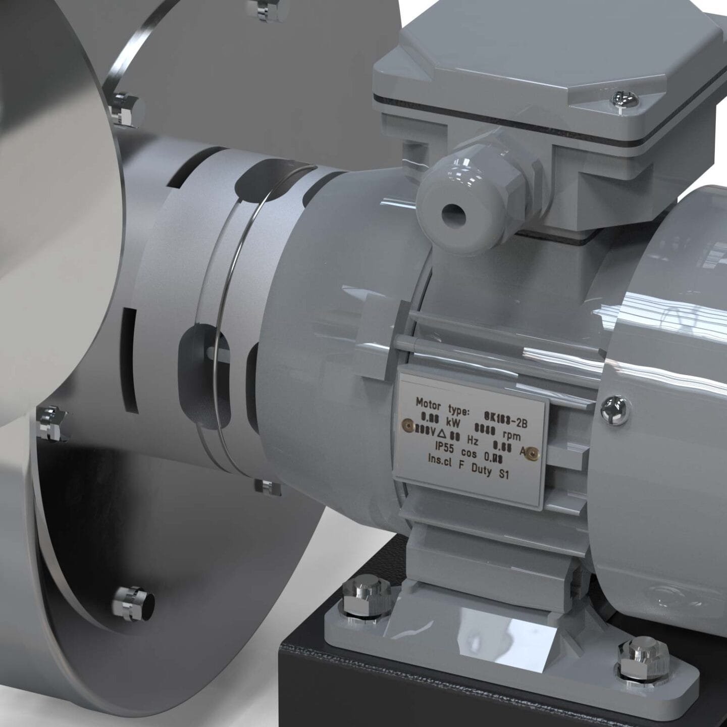 Fumex C600ht radialfläkt för industri