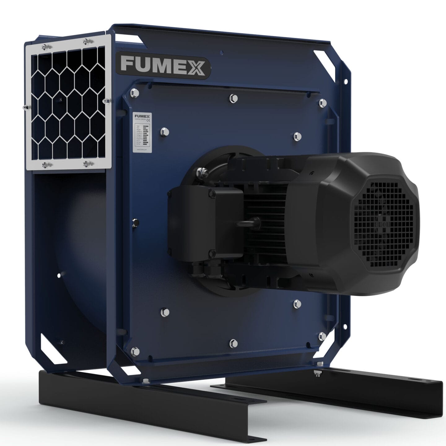 Fumex FTE radialfläkt för industri